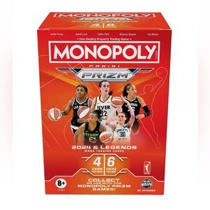 Monopoly Panini Prizm: 2024 and Legends
WNBA Trading Cards Booster Box